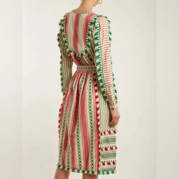 EUC DODO Bar Or midi dress - Picture 3 of 11